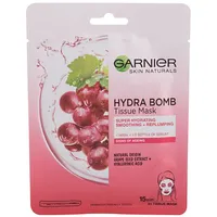 Garnier Skin Naturals Hydra Bomb Natural Origin Grape Seed Extract Women  Sejas maska