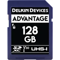 Delkin Sd Advantage 660X Uhs-I U3 V30 R90/W90 128Gb Ddsdw633128G Atmiņas karte