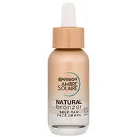 Garnier Ambre Solaire Natural Bronzer Self-Tan Face Drops 30Ml  Pašiedegumu līdzeklis