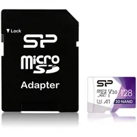 Silicon Power Superior Pro Micro Sdxc Uhs-I Sd Adapter 128Gb Sp128Gbstxdu3V20Ab Atmiņas karte