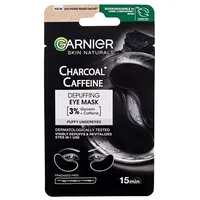 Garnier Skin Naturals Charcoal Caffeine Depuffing Eye Mask  Acu maska