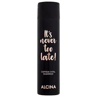 Alcina Its Never Too Late Coffein Vital Shampoo 250Ml Women  Šampūns