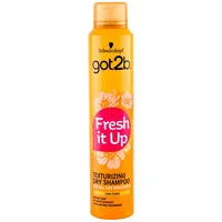 Schwarzkopf Got2B Fresh It Up Texturizing 200Ml Women  Sausais šampūns