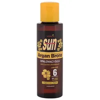 Vivaco Sun Argan Bronz Suntan Oil 100Ml Spf6  Saules aizsargājošs losjons ķermenim