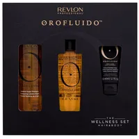 Revlon Professional Orofluido Women Elixir Hair Oil 100 ml  Shampoo 240 Moisturizing Body Cream 50 Eļļas serums matiem