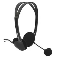 Esperanza Eh102 headphones/headset Wired Head-Band Calls/Music Black Austiņas