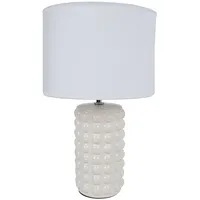 Evelekt Table lamp Dunik H39Cm, white  Galda lampa