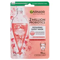 Garnier Skin Naturals 2 Million Probiotics Repairing Sheet Mask Women  Sejas maska