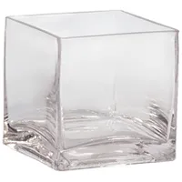 Evelekt In Home 10X10Xh10Cm clear glass  Vāze