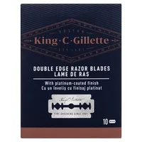 Gillette King C. Double Edge Safety Razor Blades  Skuvekļu asmeņi