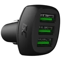 Greencell Cadgc01 Poweride Car charger 54W 3X Usb 18W Ultra Charge Auto lādētājs