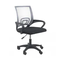Top E Shop Topeshop Fotel Moris Szary office/computer chair Padded seat Mesh backrest Ofisa krēsls
