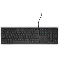 Dell Keyboard Kb216 Multimedia, Wired, Nord, Black  Klaviatūra