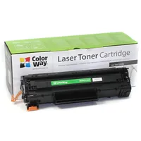 Colorway Econom Toner Cartridge, Black, Hp Cb435A/Cb436A/Ce285A Canon 712/713/725 Cw-H435/436M Tonera kasetne