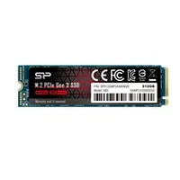 Silicon Power P34A80 512Gb M.2 black Sp512Gbp34A80M28 Ssd disks