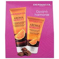 Dermacol Aroma Moment Shower Gel Belgian Chocolate 250 ml  Body Peeling 150 Dušas želeja