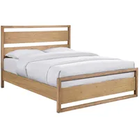 Evelekt Bed Ozzo with mattress Harmony Delux 160X200Cm, light wood  Gulta
