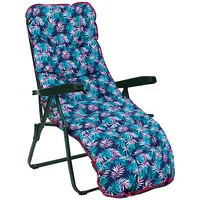 Evelekt Deck chair Baden-Baden blue pad  Sauļošanās krēsls