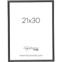 Focus Can-Can Aluminium Black 21X30  Fotorāmis