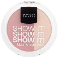 Gabriella Salvete Show It Blush  Highlighter 02 9G Vaigu sārtums