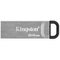 Kingston Technology Datatraveler Kyson Usb flash drive 64 Gb Type-A 3.2 Gen 1 3.1 Silver Dtkn/64Gb atmiņas karte