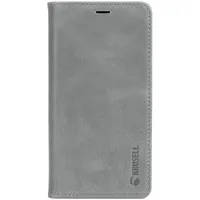 Krusell Sunne 4 Card Foliowallet Apple iPhone Xs vintage grey  Aizsargapvalks