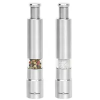 Proficook Pc-Psm 1160 Salt  pepper grinder set Stainless steel, Transparent Dzirnaviņas