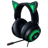 Razer Kraken Kitty Edition Headset Wired Head-Band Gaming Black, Green Rz04-02980100-R3M1 Austiņas