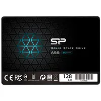 Silicon Power A55 128Gb black Sp128Gbss3A55S25 Ssd disks