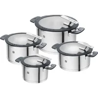 Zwilling Simplify 66870-004-0 Pots set Stainless steel 4 pcs. Silver Black Katlu komplekts