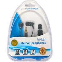 Esperanza Eh124 headphones/headset In-Ear Black Austiņas