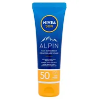 Nivea Sun Alpin Face Sunscreen 50Ml  Sauļošanās krēms sejai