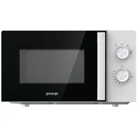 Gorenje Microwave Oven Mo20E1Wh Free standing, 20 L, 800 W, Grill, White  Mikroviļņu krāsns