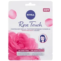 Nivea Rose Touch Hydrating Sheet Mask Women  Sejas maska