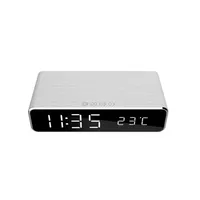 Gembird Dac-Wpc-01-S Dig Alarm/Clock Silver Lādētājs