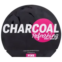 Pink Charcoal Refreshing Sheet Mask Women  <strong>Sejas</strong> <strong>maska</strong>