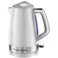 Russel Hobbs Russell 28080-70 electric kettle 1.7 L 2400 W Stainless steel, White Tējkanna