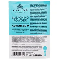 Kallos Cosmetics Kjmn Advanced 9 Bleaching Powder Women  Matu krāsa