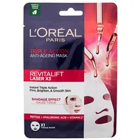 Loreal Revitalift Laser X3 Triple Action Tissue Mask Women  Sejas maska