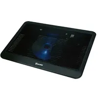 Vakoss Lf-1854Lk notebook cooling pad 43.2 cm 17 Black Portatīvo datoru dzesēšanas paliktnis/statīvs