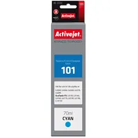 Activejet  Ae-101C Ink Replacement for Epson 101 Supreme 70 ml cyan Tintes kasetne