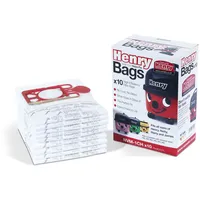 Numatic Hepa-Flo Nvm1Ch 9L bags for vacuum cleaners Henry Hetty Harry 10 pcs 604015 Putekļu sūcēju maisiņi