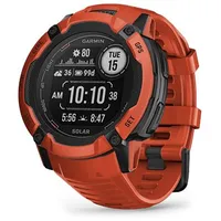 Garmin Instinct 2X Standard Solar smartwatch, 50 mm, Flame Red  Viedpulkstenis