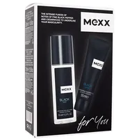Mexx Black Deodorant 75 ml  Shower Gel 50 Men Dezodorants