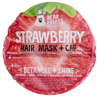 Bear Fruits Strawberry Hair Mask  Cap 20Ml Women Matu maska