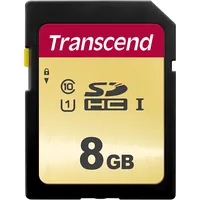 Transcend Gold 500S Sd Uhs-I U3, Mlc V30 R95/W60 8Gb Ts8Gsdc500S Atmiņas karte