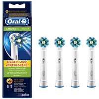 Braun Oral-B Power Crossaction Toothbrush Heads Pack of 4  Eb50-4 Zobu birstes maināmais uzgalis