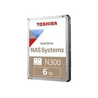 Toshiba N300 Nas 6Tb Silver Hdwg460Ezsta Ārējais Hdd disks