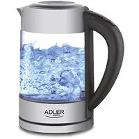 Adler Ad 1247 New With Electronic Control Stainless Steel Tējkanna