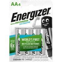 Energizer Recharge Extreme Eco Aa 2300Mah 4 Pack  Akumulatoru komplekts